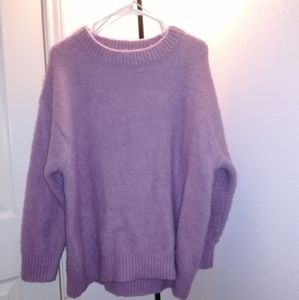 Zara Oversized Lilac Sweater